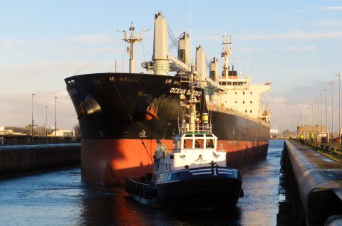 OCEAN SATOKO in IJmuiden, 21 nov 2015
