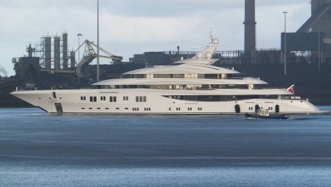 LADY LARA in IJmuiden, 26 nov 2015