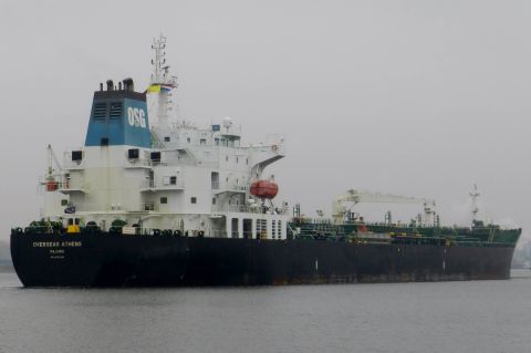 OVERSEAS ATHENS in IJmuiden, 27 nov 2015