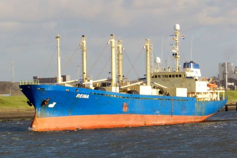 REINA in IJmuiden, 28 nov 2015