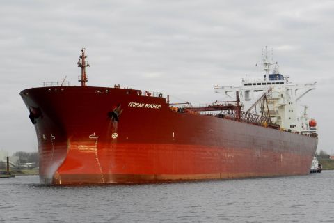 Yeoman Bontrup in IJmuiden, 2 dec 2015