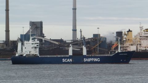 CARTEN MARIA in IJmuiden, 2 dec 2015