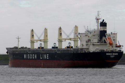 BUNUN BRAVE in IJmuiden, 2 dec 2015