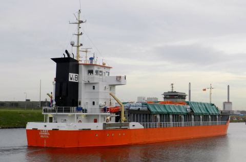 Lady Isabel in IJmuiden, 3 dec 2015