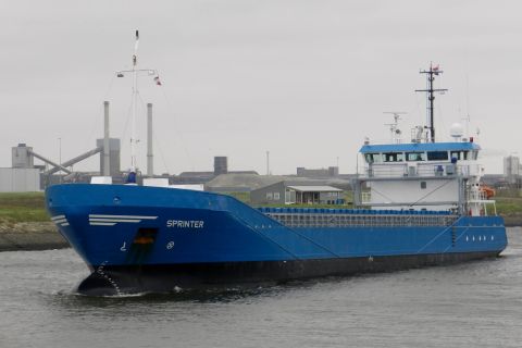 SPRINTER in IJmuiden, 5 dec 2015