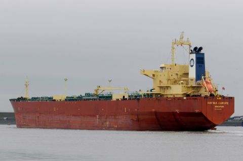 HAFNIA EUROPE in IJmuiden, 8 dec 2015