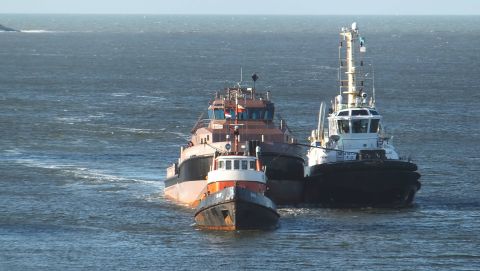 IKAR En NOORDSTROOM in IJmuiden, 9 dec 2015