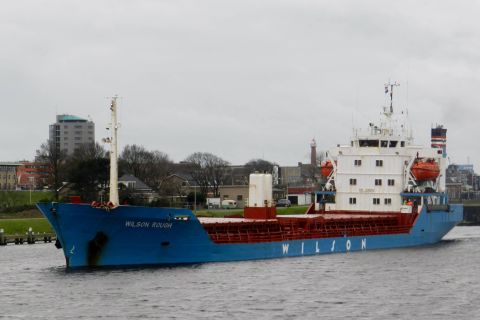 WILSON ROUGH in IJmuiden, 11 dec 2015