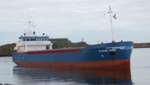 FLUVIUS TEIGN in IJmuiden, 13 dec 2015