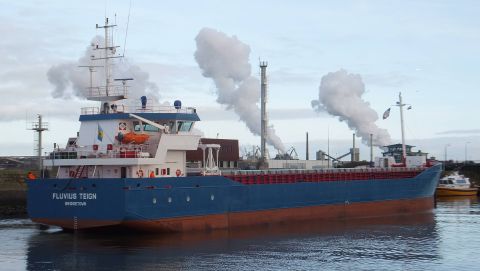 FLUVIUS TEIGN in IJmuiden, 13 dec 2015
