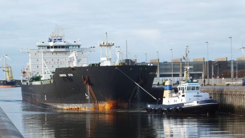 CHAMPION ISTRA in IJmuiden, 13 dec 2015