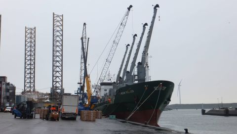 Green Freezer in IJmuiden, 16 dec 2015