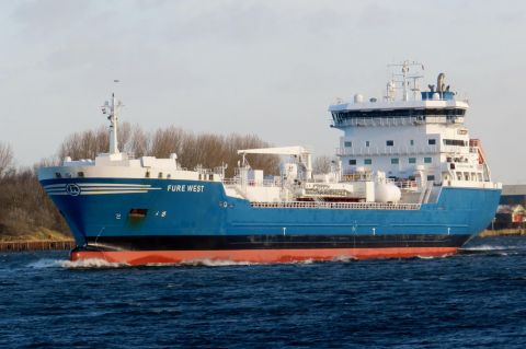 Fure West in IJmuiden, 3 jan 2015