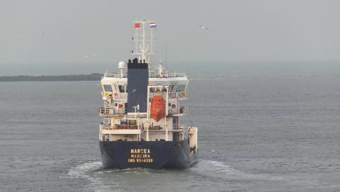 Narcea in IJmuiden, 17 dec 2015