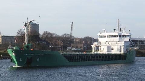 ARKLOW FALCON in IJmuiden, 18 dec 2015