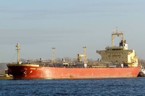 Hafnia Green in IJmuiden, 18 dec 2015
