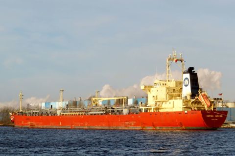 Hafnia Green in IJmuiden, 18 dec 2015