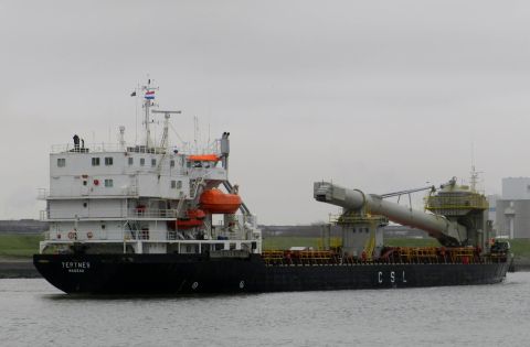 TERTNES in IJmuiden, 18 dec 2015
