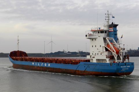 WILSON CORK in IJmuiden, 19 dec 2015