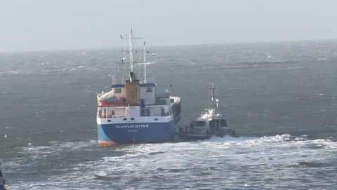 FLUVIUS OTTER in IJmuiden, 23 dec 2015