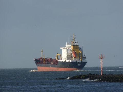 Leander in IJmuiden, 14 dec 2014
