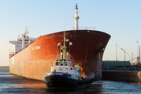 Till Jacob in IJmuiden, 23 dec 2015