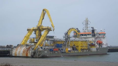 NDURANCE in IJmuiden, 24 dec 2015
