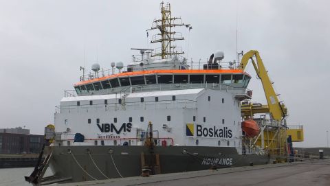 NDURANCE in IJmuiden, 24 dec 2015