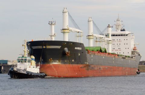 MARBIOKO in IJmuiden, 24 dec 2015