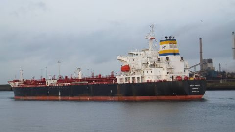 HORIZON APHRODITE in IJmuiden, 25 dec 2015