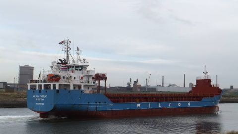 WILSON FARSUND in IJmuiden, 25 dec 2015