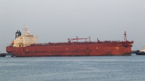 LUCTOR in IJmuiden, 28 dec 2015