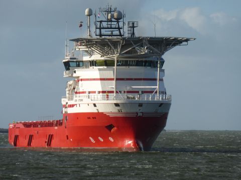 Siem Stork in IJmuiden, 10 dec 2014