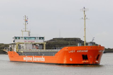 LADY ARIANE in IJmuiden, 3 jan 2016