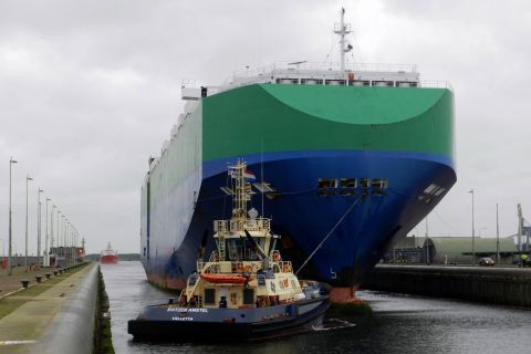ONYX ARROW in IJmuiden, 7 jan 2016