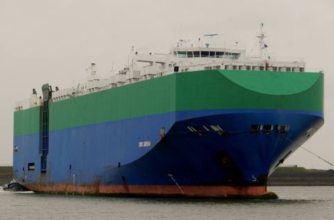 ONYX ARROW in IJmuiden, 7 jan 2016