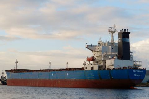 PONTONIKIS in IJmuiden, 8 jan 2016