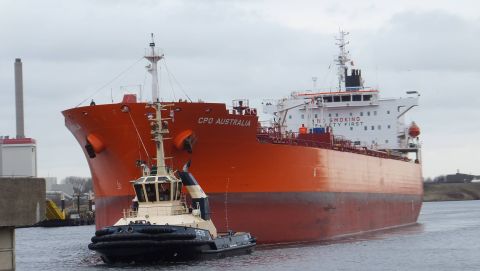 CPO AUSTRALIA in IJmuiden, 10 jan 2016
