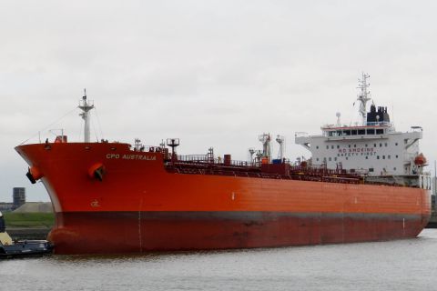 CPO AUSTRALIA in IJmuiden, 10 jan 2016