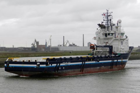 HIGHLAND DUKE in IJmuiden, 10 jan 2016