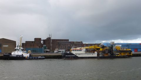 Ginger En Gian Lorenzo Bernini in IJmuiden, 12 jan 2016