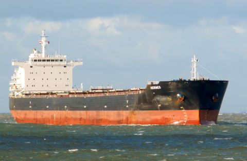Hermes in IJmuiden, 10 dec 2014