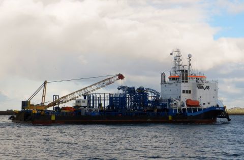 STEMAT SPIRIT in IJmuiden, 14 jan 2016