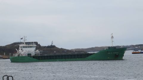 Arklow Resolve in IJmuiden, 15 jan 2016
