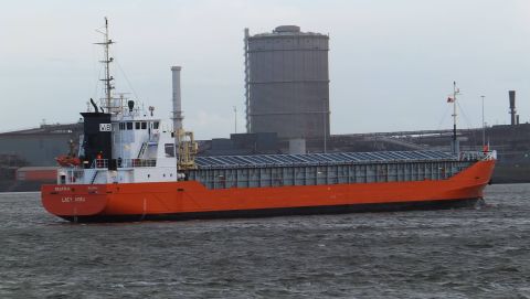 LADY NORA in IJmuiden, 16 jan 2016