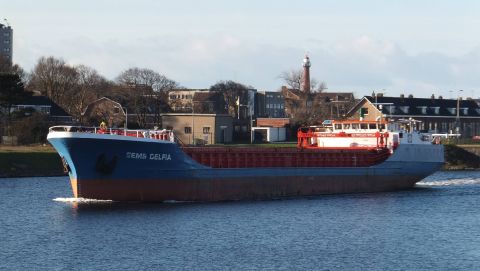 Eems Delfia in IJmuiden, 17 jan 2016