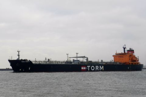 TORM TRINITY in IJmuiden, 19 jan 2016