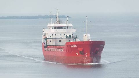 VALERIE in IJmuiden, 22 jan 2016