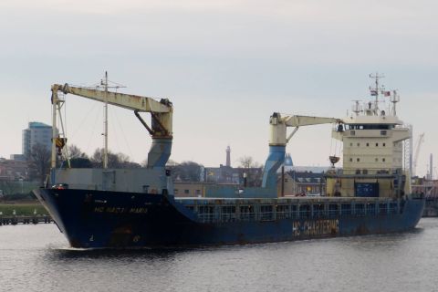 HC NADJA MARIA in IJmuiden, 22 jan 2016