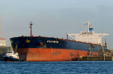 KYLA FORTUNE in IJmuiden, 23 jan 2016